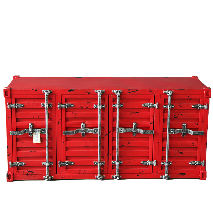 Буфет Sea Container 4 двери Красный Оранжевый Желтый Черный Белый Серый Синий Зеленый Голубой Бирюзовый в Грозном | Loft Concept 