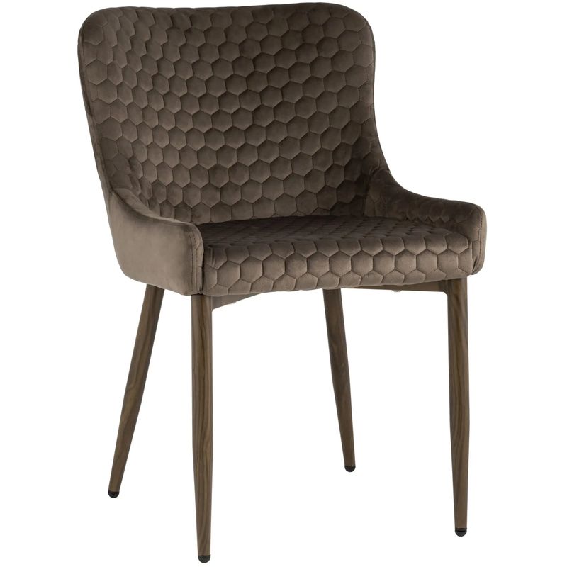 Стул Stitch Honey Chair Коричневый Велюр Коричневый Стул Stitch Honey Chair Коричневый Велюр Коричневый в Грозном | Loft Concept