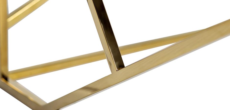 Кофейный стол Serene Furnishing Gold Clear Glass Top coffee table Кофейный стол Serene Furnishing Gold Clear Glass Top coffee table - Loft-Concept в Грозном