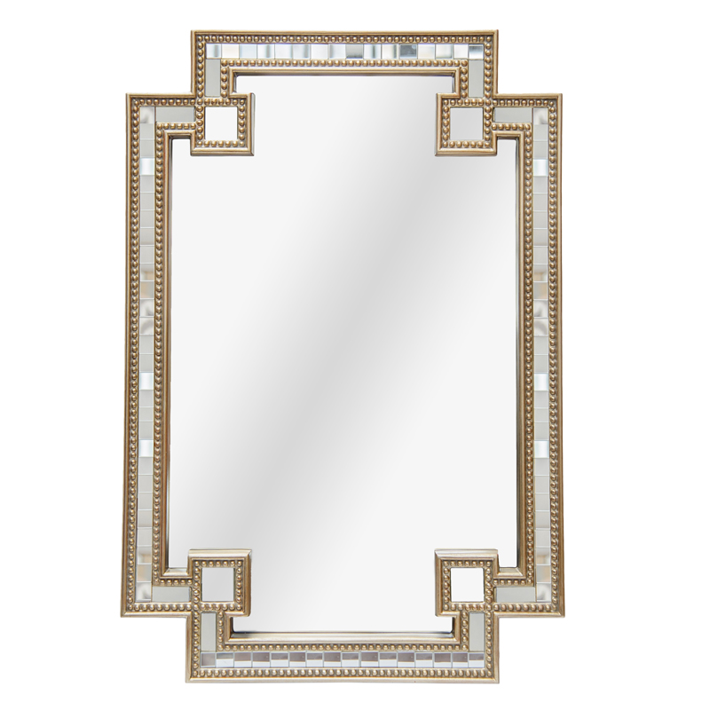 Зеркало Wallace Mirror gold edging Золотой Зеркало Wallace Mirror gold edging Золотой в Грозном | Loft Concept