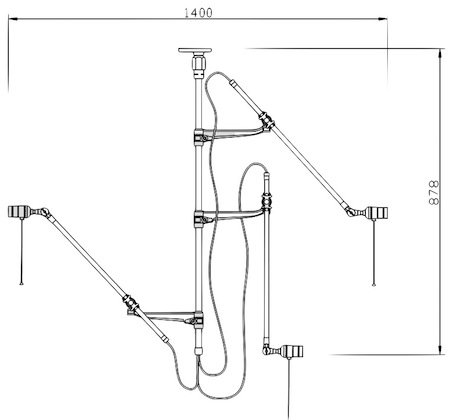Потолочный светильник Steampunk Extension Pole Потолочный светильник Steampunk Extension Pole в Грозном