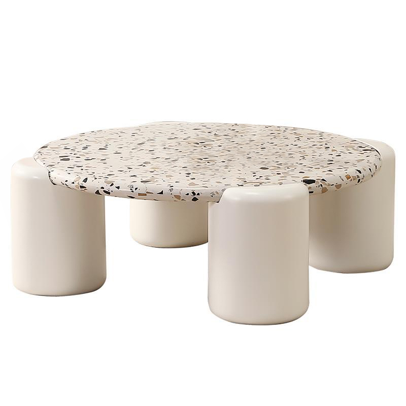 Кофейный стол Page Marble Coffee Table Бежевый Коричневый Кофейный стол Page Marble Coffee Table Бежевый Коричневый в Грозном | Loft Concept