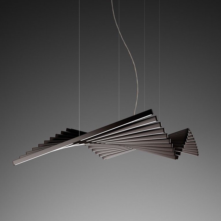 Люстра Vibia Rhythm Horizontal Черный Люстра Vibia Rhythm Horizontal Черный в Грозном | Loft Concept