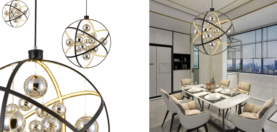 Люстра Atomic nucleus Chandelier Люстра Atomic nucleus Chandelier - Loft-Concept в Грозном