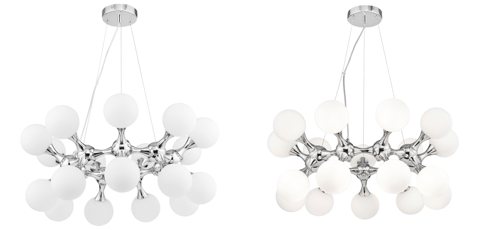 Люстра MOONDROP Chandelier Chromium 18 Люстра MOONDROP Chandelier Chromium 18 - Loft-Concept в Грозном