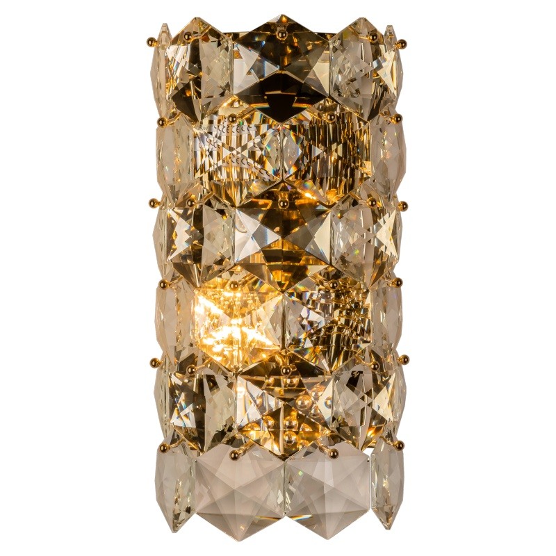 Бра Tiers Crystal Light Ermitage Wall Lamp Прозрачное Стекло Золотой Бра Tiers Crystal Light Ermitage Wall Lamp Прозрачное Стекло Золотой в Грозном | Loft Concept