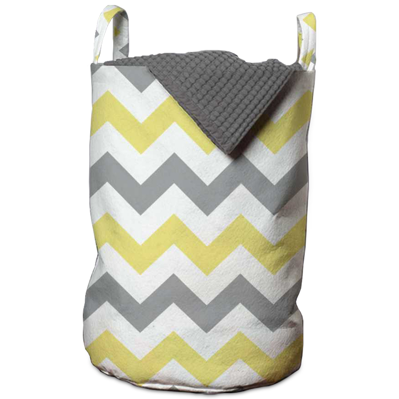 Корзина Mustard and Gray Chevron II Basket Мульти Корзина Mustard and Gray Chevron II Basket Мульти в Грозном | Loft Concept