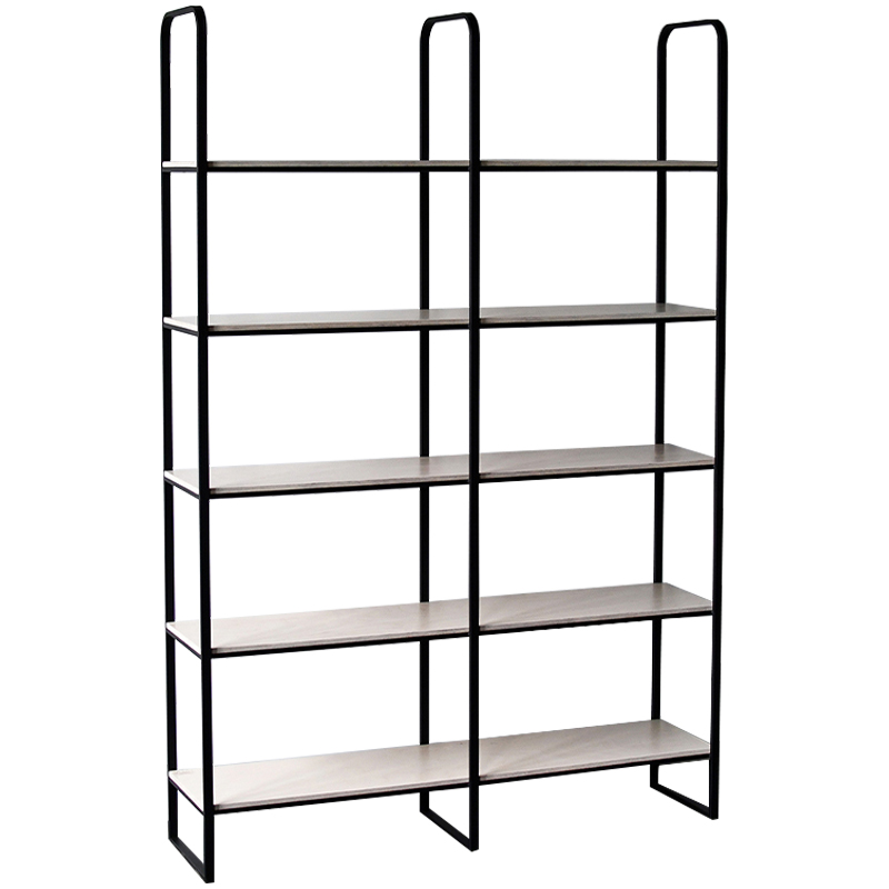 Стеллаж Barnett Industrial Metal Rust Rack Древесина Черный Стеллаж Barnett Industrial Metal Rust Rack Древесина Черный в Грозном | Loft Concept