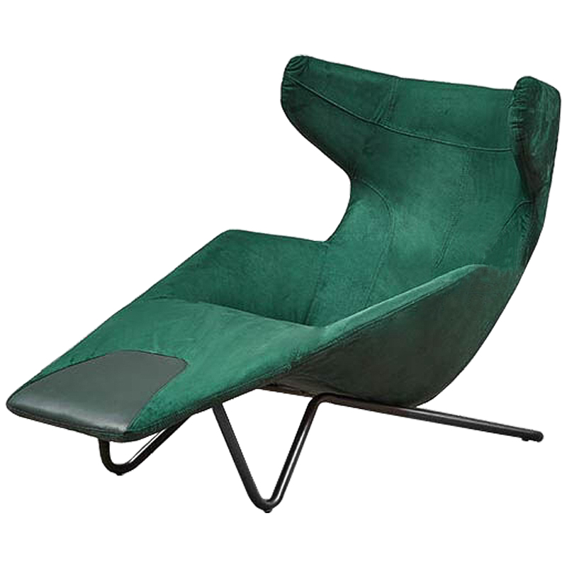 Кресло Take a line for a walk дизайн Moroso Черный Изумрудный в Грозном | Loft Concept 