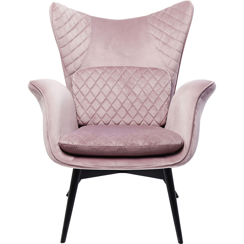 Кресло Pink Velvet Throne Розовый Кресло Pink Velvet Throne Розовый в Грозном | Loft Concept