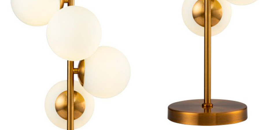 Настольная лампа White Balls Table lamp Настольная лампа White Balls Table lamp - Loft-Concept в Грозном