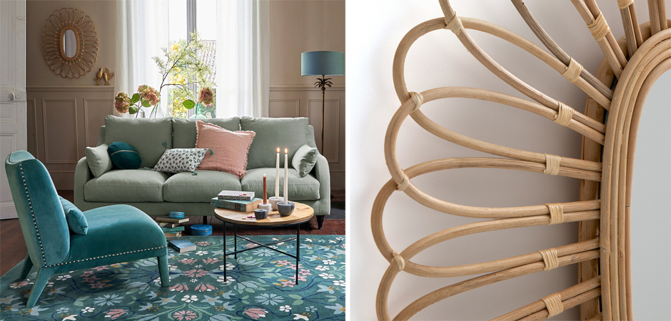 Зеркало Mirror Rattan Oval Зеркало Mirror Rattan Oval - Loft-Concept в Грозном
