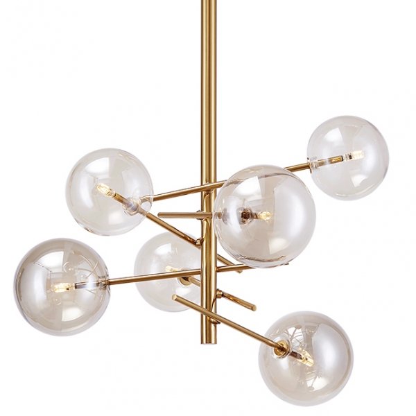 Люстра Bolle hanging lamp Gallotti & radice Латунь Люстра Bolle hanging lamp Gallotti & radice Латунь в Грозном | Loft Concept