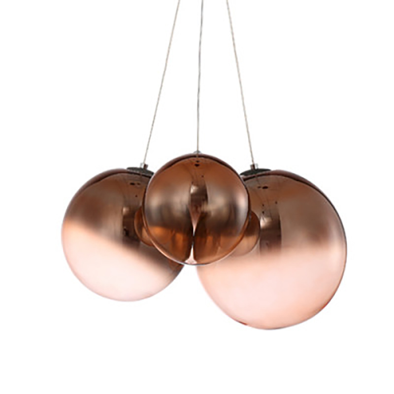 Светильник подвесной медь Balls Lamp Медь Светильник подвесной медь Balls Lamp Медь в Грозном | Loft Concept