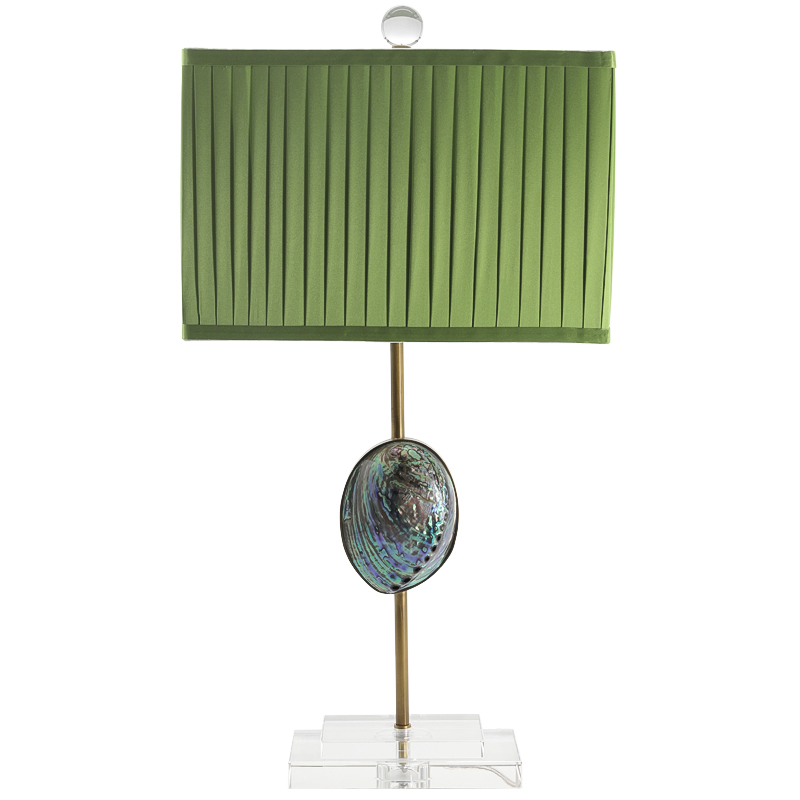 Настольная лампа с абажуром Green Semiprecious Stone Table Lamp Зеленый Прозрачное Стекло Латунь Перламутровый Настольная лампа с абажуром Green Semiprecious Stone Table Lamp Зеленый Прозрачное Стекло Латунь Перламутровый в Грозном | Loft Concept