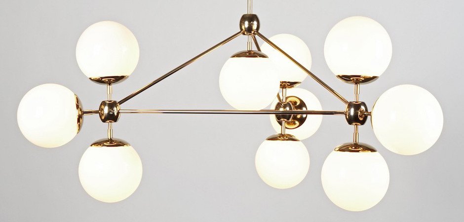 Люстра Modo Chandelier White Glass Люстра Modo Chandelier White Glass - Loft-Concept в Грозном