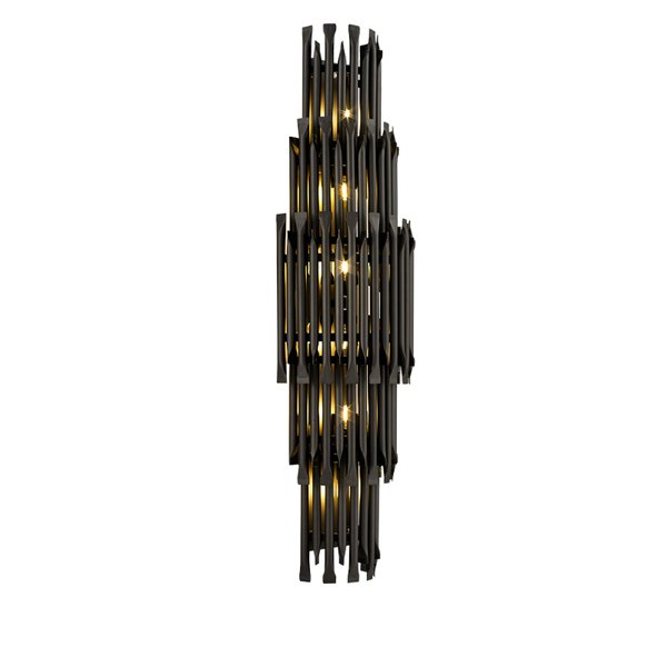 Бра MATHENY V WALL LAMP by DELIGHTFULL Black Черный матовый Бра MATHENY V WALL LAMP by DELIGHTFULL Black Черный матовый в Грозном | Loft Concept