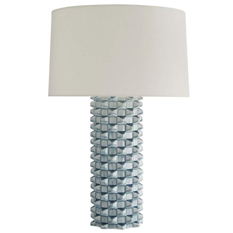 Дизайнерская настольная лампа ARI LAMP Синий Белый в Грозном | Loft Concept 
