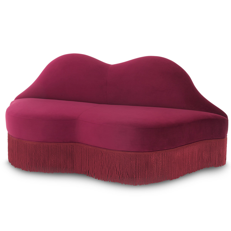 Диван Eichholtz Sofa The Kiss Бургундский красный Диван Eichholtz Sofa The Kiss Бургундский красный в Грозном | Loft Concept