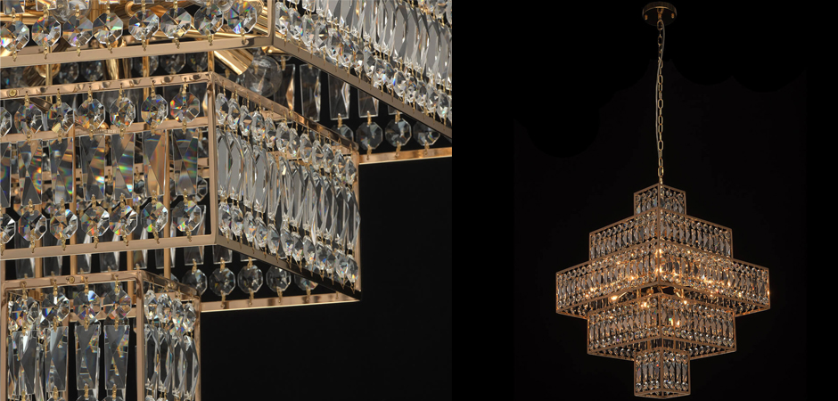 Люстра Crystal Inserts Lamp 16 Люстра Crystal Inserts Lamp 16 - Loft-Concept в Грозном
