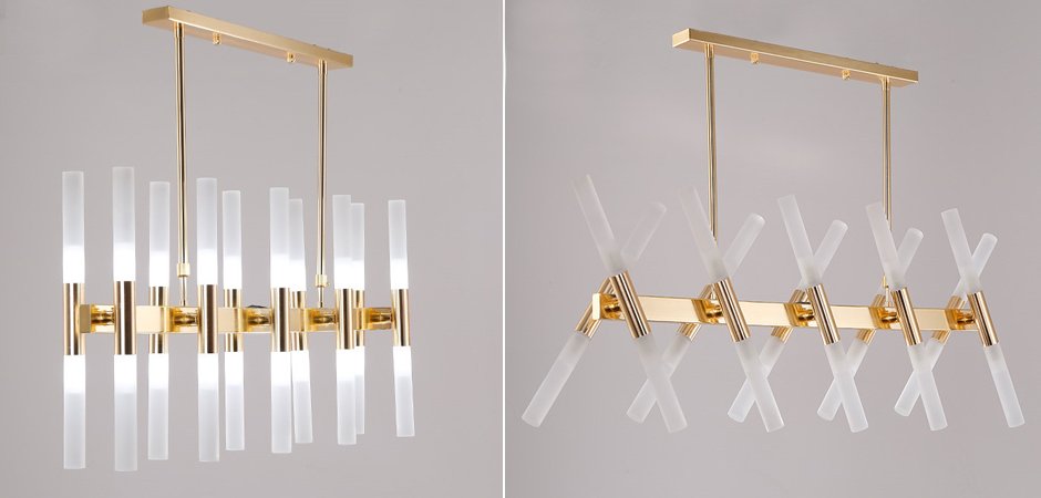 Подвесной светильник Rays X Gold Подвесной светильник Rays X Gold - Loft-Concept в Грозном