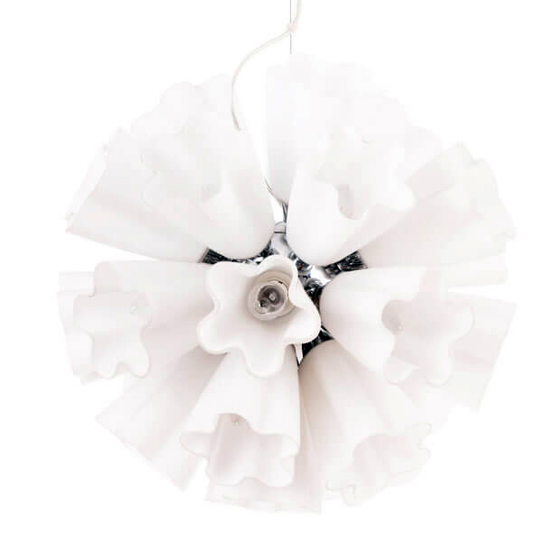 Люстра Bouquet of Snowdrops Белый Хром Люстра Bouquet of Snowdrops Белый Хром в Грозном | Loft Concept