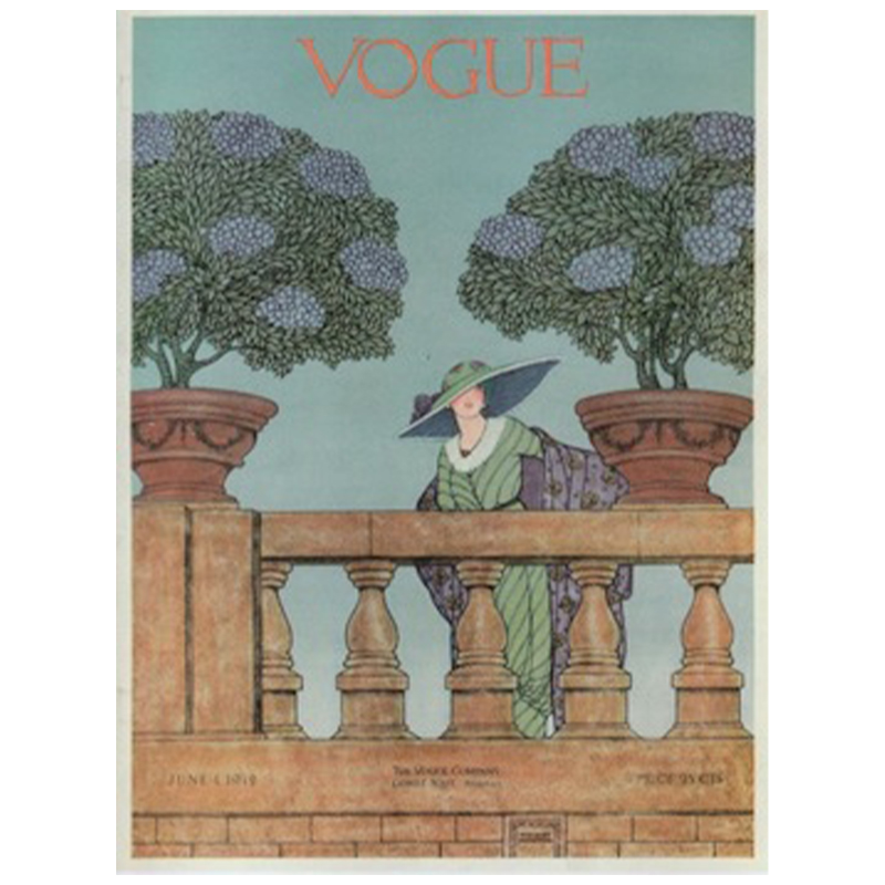Постер Vogue Cover 1912 June  в Грозном | Loft Concept 