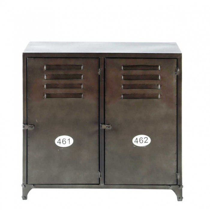 Буфет в стиле Лофт Industrial Rust Metal Wyne Chest Черный Буфет в стиле Лофт Industrial Rust Metal Wyne Chest Черный в Грозном | Loft Concept