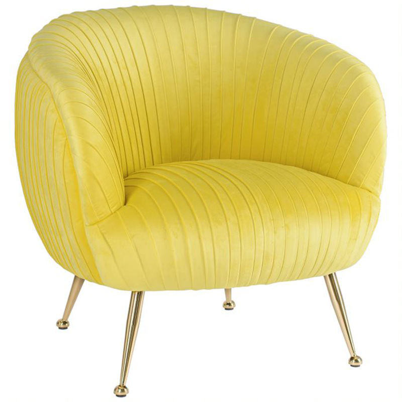Кресло SOUFFLE CHAIR yellow Желтый матовое золото Кресло SOUFFLE CHAIR yellow Желтый матовое золото в Грозном | Loft Concept