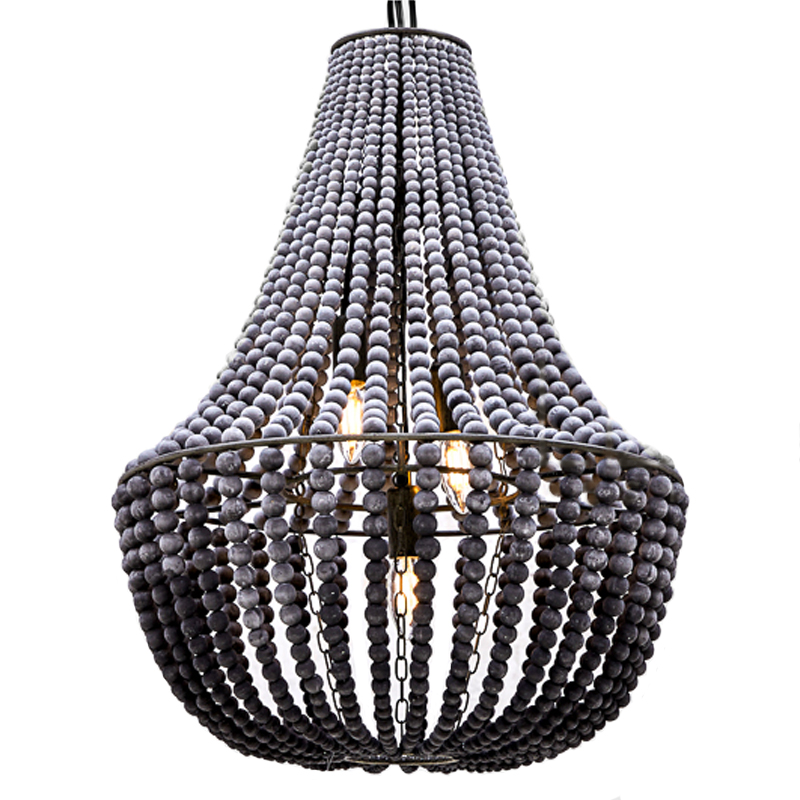 Люстра Chanteuse Chandelier Grey Серый Люстра Chanteuse Chandelier Grey Серый в Грозном | Loft Concept