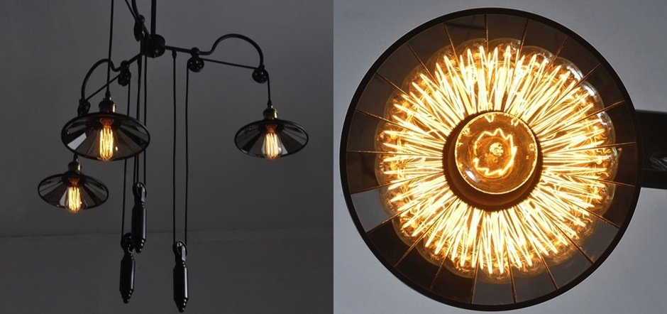 Люстра Loft Cone Pendant Reflector Balance 3 Люстра Loft Cone Pendant Reflector Balance 3 - Loft-Concept в Грозном