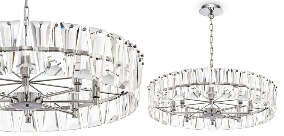 Люстра Ruby Crystal Chandelier Chrome 75 Люстра Ruby Crystal Chandelier Chrome 75 - Loft-Concept в Грозном