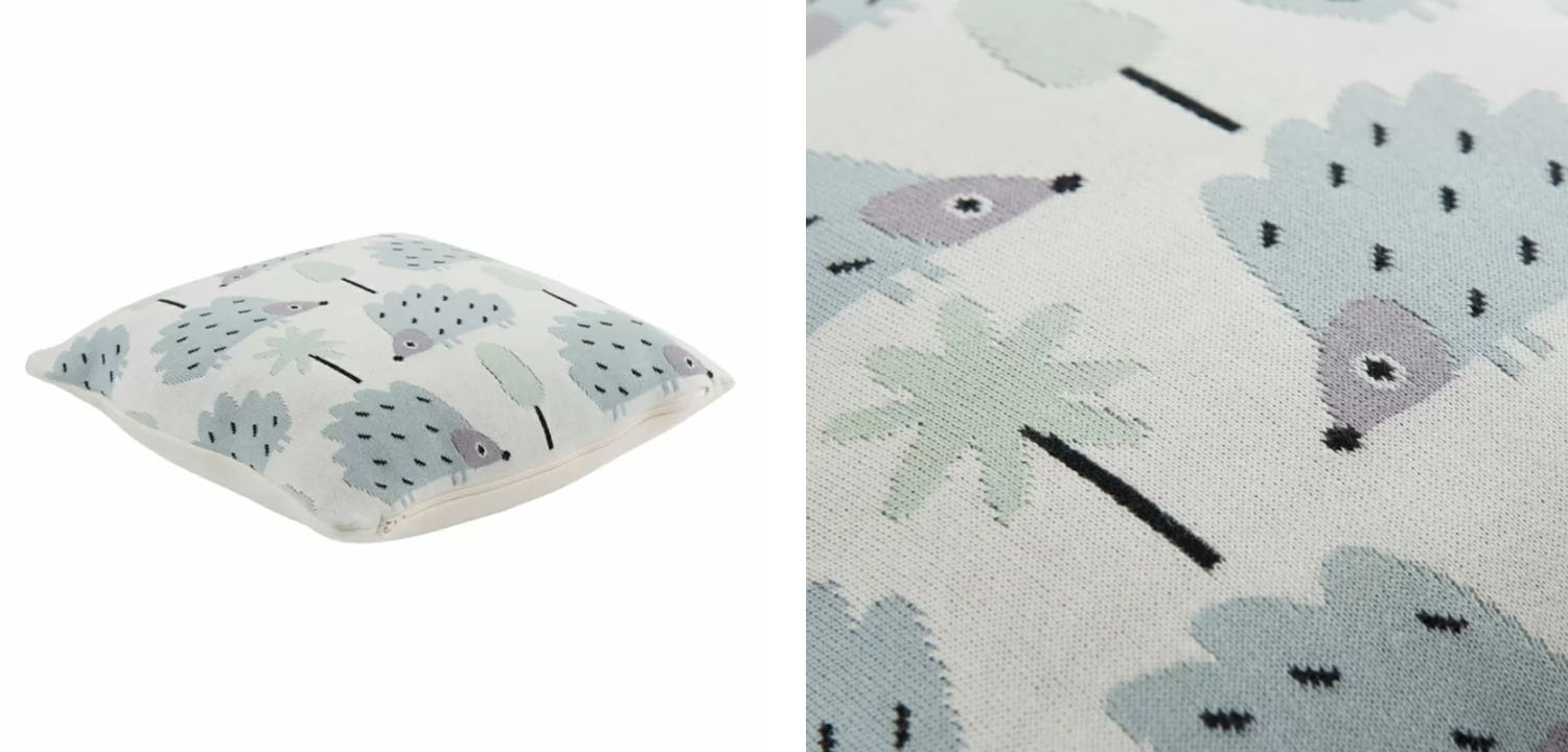 Подушка Blue Hedgehogs - фото