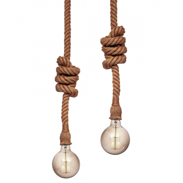 Подвесной светильник Marine Rope Knot Подвесной светильник Marine Rope Knot в Грозном | Loft Concept