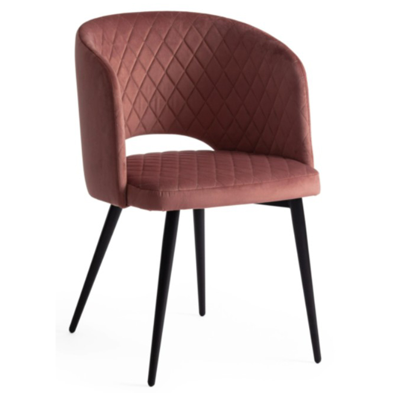 Стул Janice Coral Chair Коралловый Черный Стул Janice Coral Chair Коралловый Черный в Грозном | Loft Concept