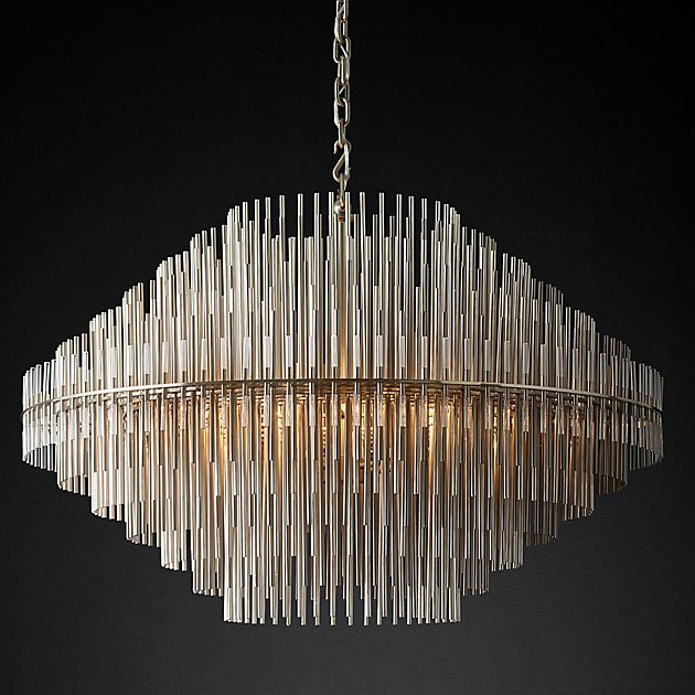 Люстра Restoration Hardware Emile Round Chandelier Chrome Латунь Античная полированная Прозрачный Оловянный Люстра Restoration Hardware Emile Round Chandelier Chrome Латунь Античная полированная Прозрачный Оловянный в Грозном | Loft Concept