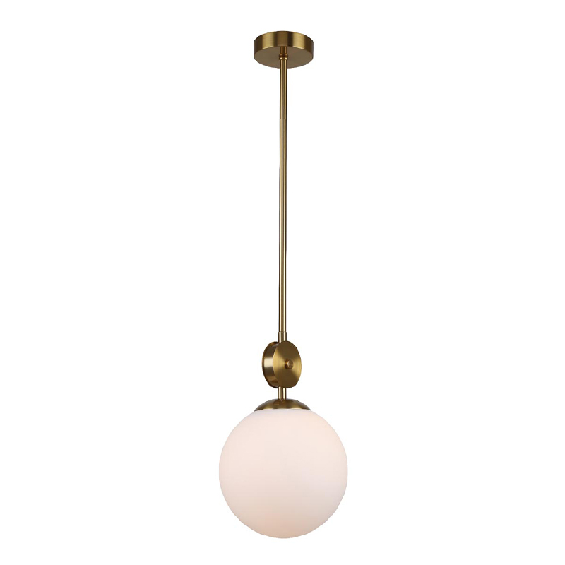 Подвесной светильник Kyran Bronze Hanging Lamp Бронза Белый Подвесной светильник Kyran Bronze Hanging Lamp Бронза Белый в Грозном | Loft Concept
