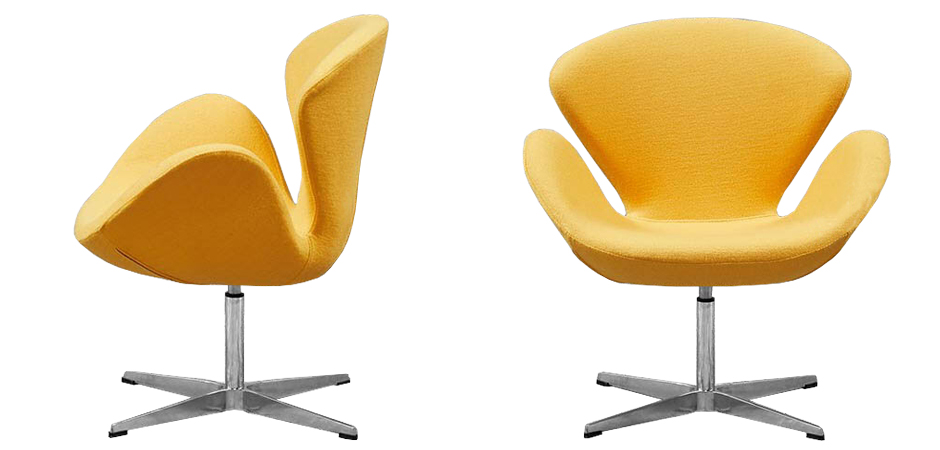 Кресло Swan Chair Yellow Кресло Swan Chair Yellow - Loft-Concept в Грозном