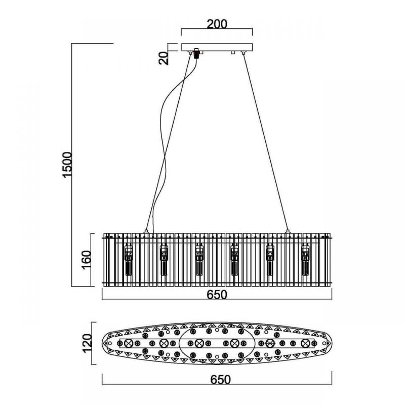 Люстра Board Chandelier Люстра Board Chandelier в Грозном