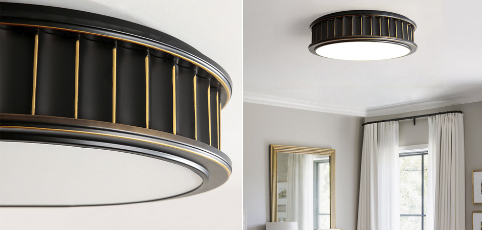 Потолочный светильник Drum Ceiling Lamp Потолочный светильник Drum Ceiling Lamp - Loft-Concept в Грозном