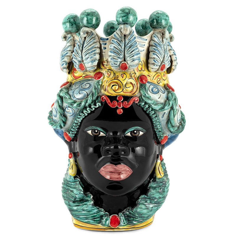 Ваза VASE MORO LADY BIG TRAD. II Мульти Ваза VASE MORO LADY BIG TRAD. II Мульти в Грозном | Loft Concept