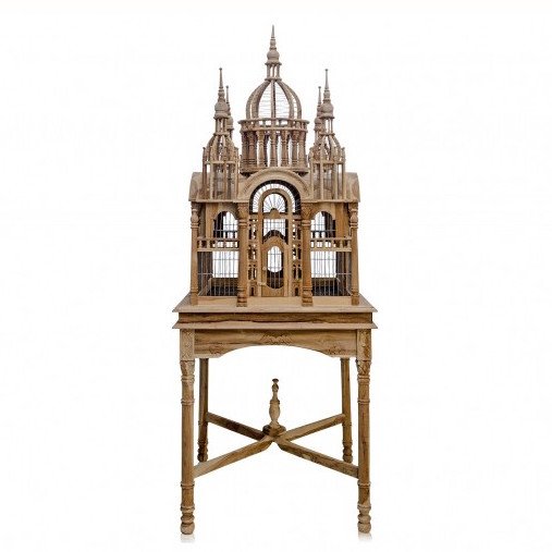 Клетка для птиц дворец BIRD CAGE LARGE BIRD CAGE Коричневый Клетка для птиц дворец BIRD CAGE LARGE BIRD CAGE Коричневый в Грозном | Loft Concept