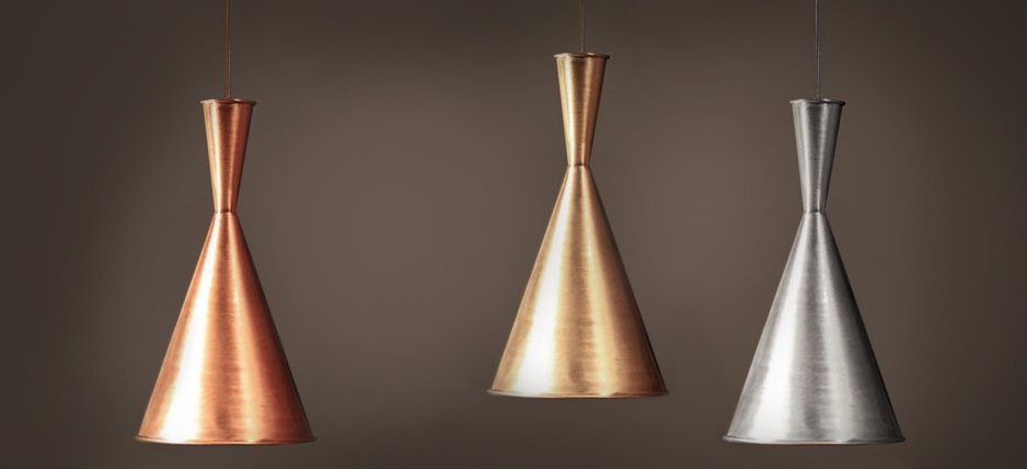 Подвесной светильник Copper Pendant Lamp Beat Light Tall Подвесной светильник Copper Pendant Lamp Beat Light Tall - Loft-Concept в Грозном