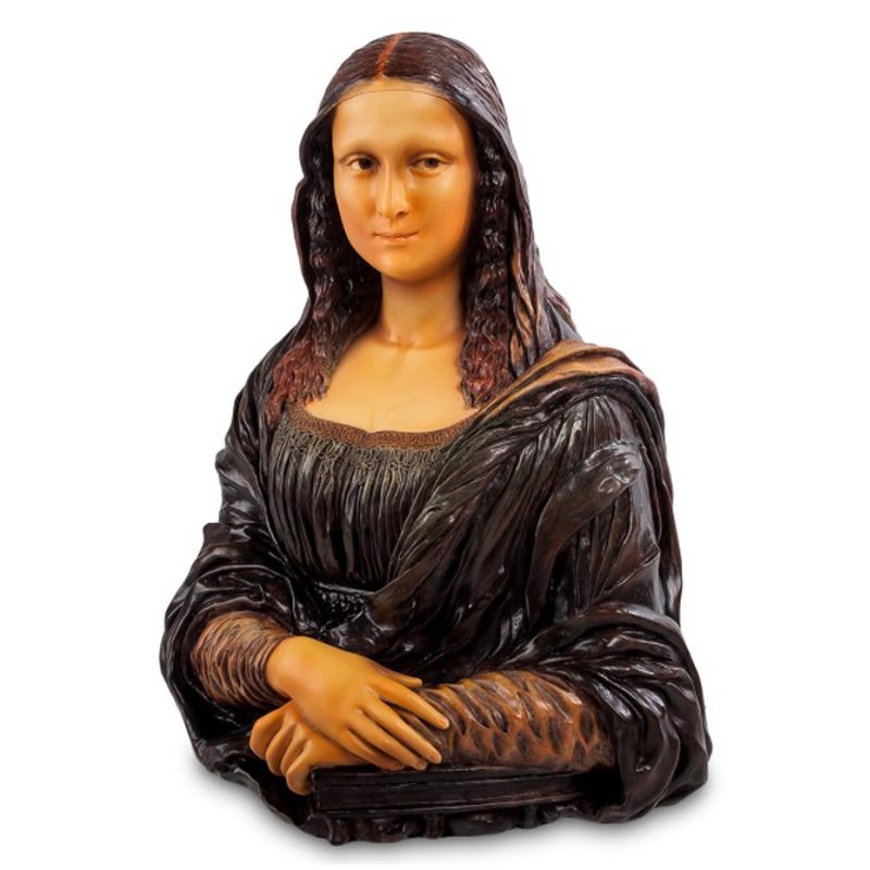 Статуэтка Mona Lisa Коричневый Бежевый Статуэтка Mona Lisa Коричневый Бежевый в Грозном | Loft Concept