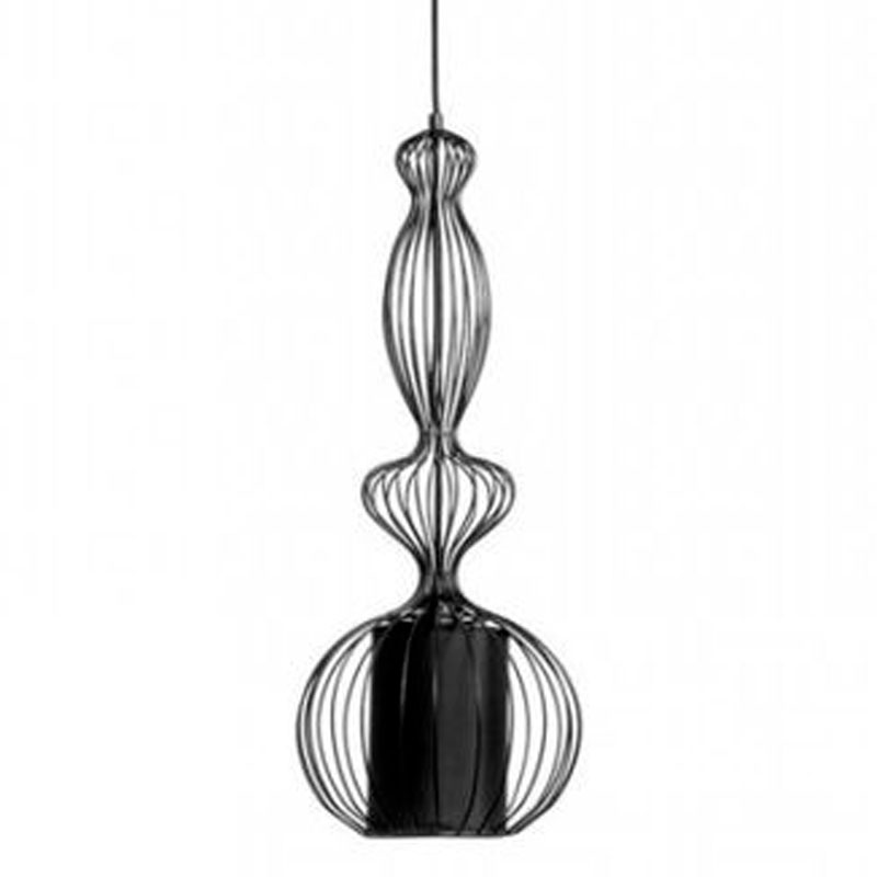 Подвесной светильник Wire Dream Pendant диаметр 23 Черный Подвесной светильник Wire Dream Pendant диаметр 23 Черный в Грозном | Loft Concept
