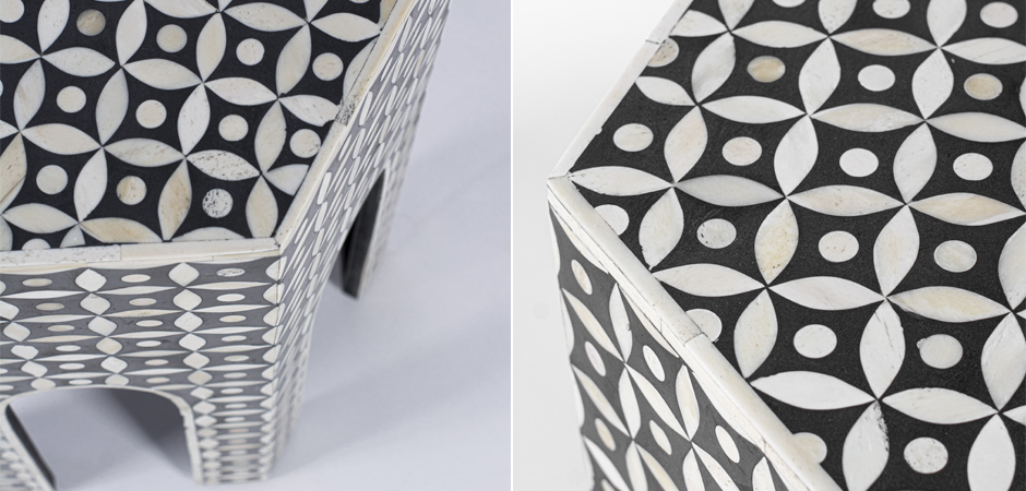 Столик BONE INLAY ARCHES TABLE Столик BONE INLAY ARCHES TABLE - Loft-Concept в Грозном