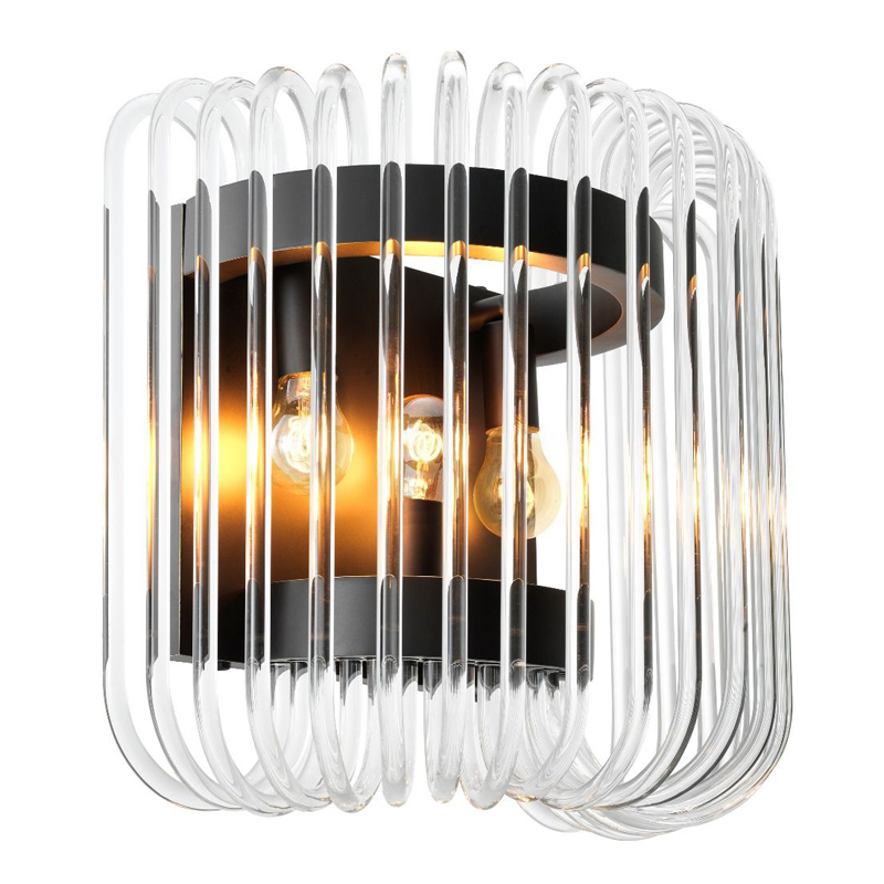 Бра Eichholtz Wall Lamp Sutton House Темная бронза Прозрачный Бра Eichholtz Wall Lamp Sutton House Темная бронза Прозрачный в Грозном | Loft Concept
