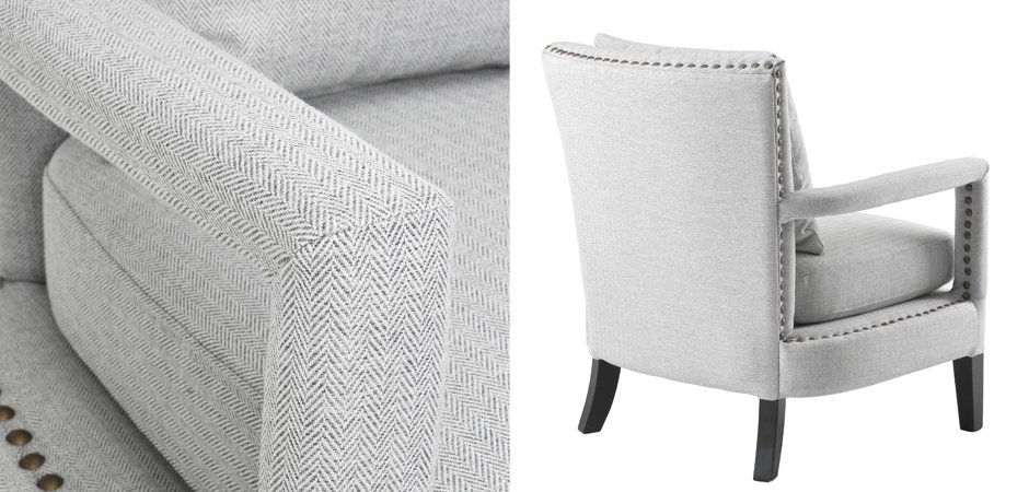 Кресло Eichholtz Chair Gregory Light Grey Кресло Eichholtz Chair Gregory Light Grey - Loft-Concept в Грозном