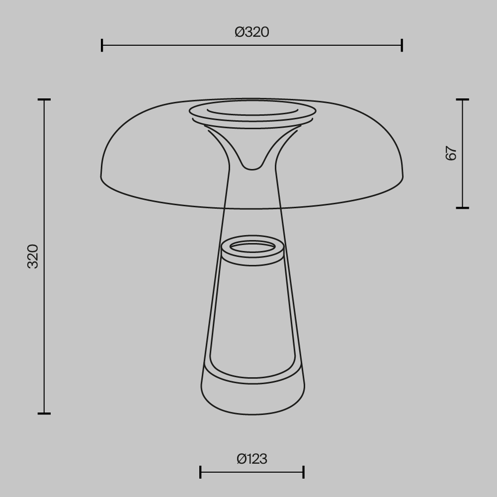 Настольный светильник Artefact 2700-4000К 8Вт в Грозном