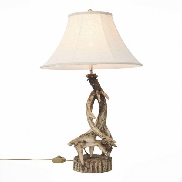 Настольная лампа Hornland Table Lamp Коричневый Настольная лампа Hornland Table Lamp Коричневый в Грозном | Loft Concept